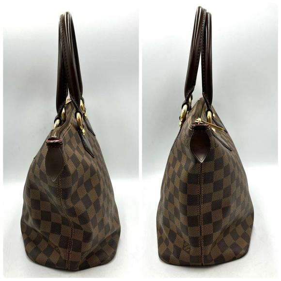 LOUIS VUITTON Brown Damier Canvas Tote Bag - Picture 3 of 10